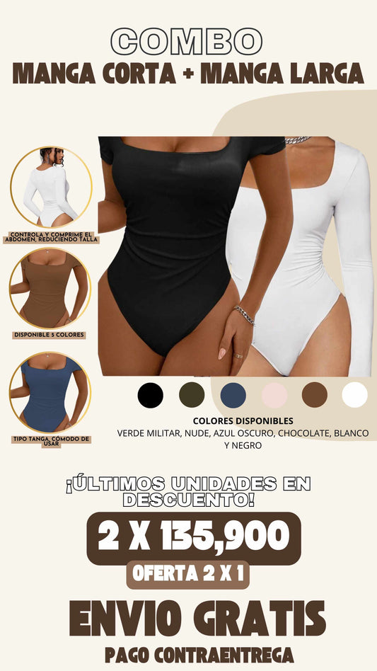 2 X 1 COMBO REDUCTOR : MANGA LARGA + MANGA CORTA