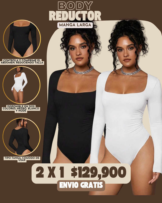 2 x 1 BODY REDUCTOR MANGA LARGAⓇ | Ref. Valentina