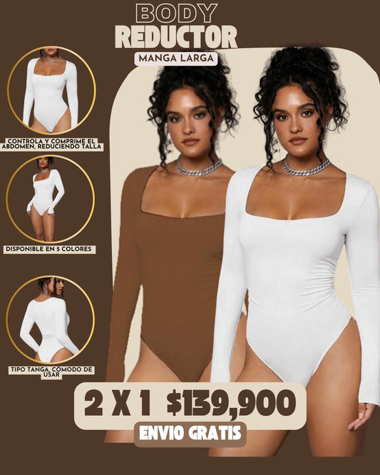 2 x 1 BODY REDUCTOR MANGA LARGAⓇ