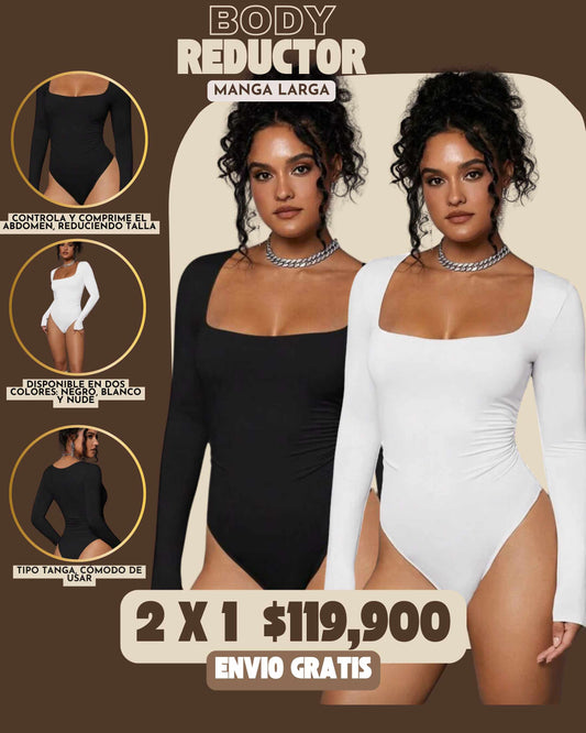2 x 1 BODY REDUCTOR MANGA LARGAⓇ | Ref. Valentina